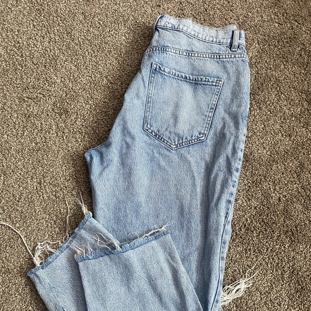 Garage Mom Jeans light wash